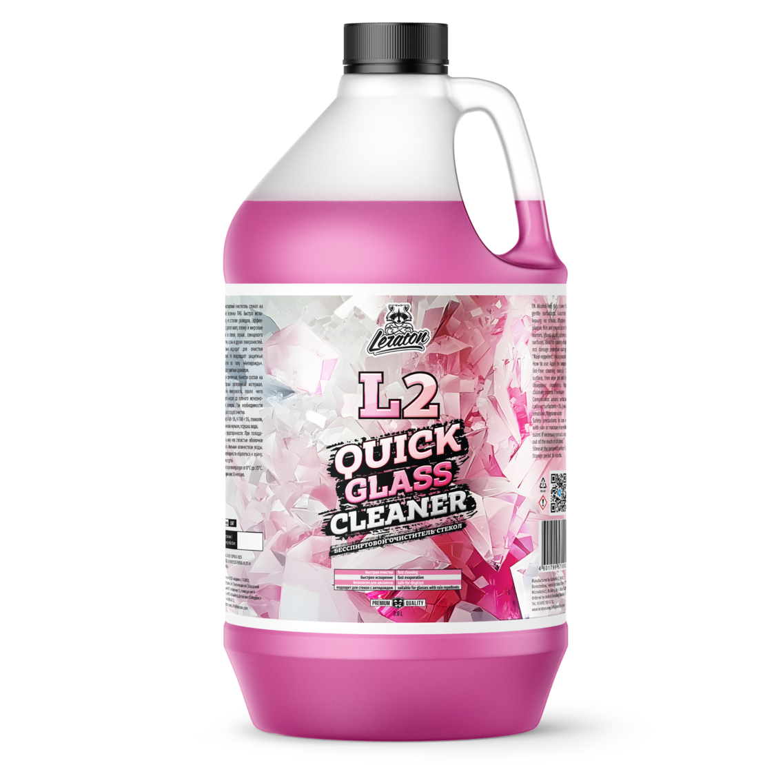 LERATON L2 QUICK GLASS CLEANER 3,8 L