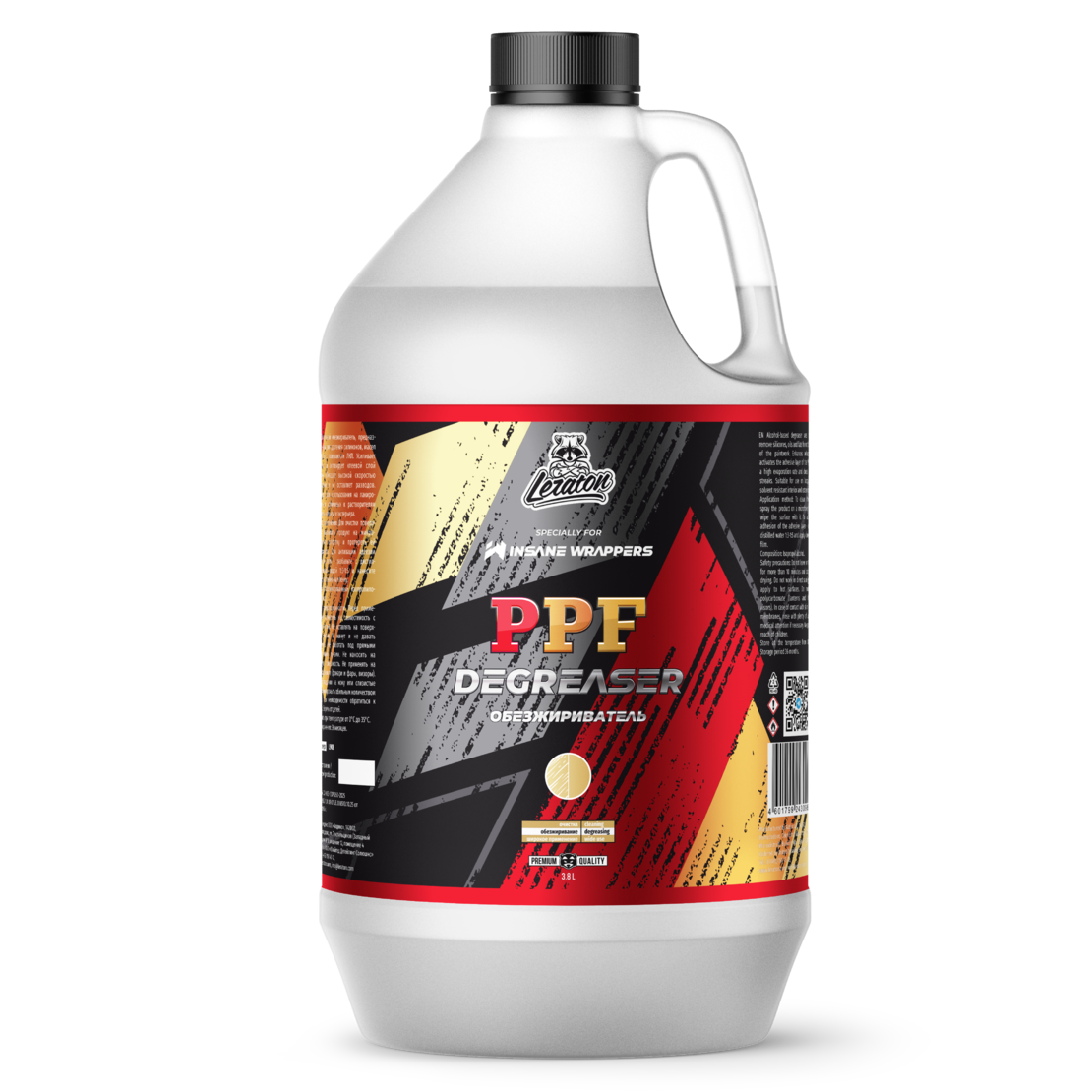 LERATON PPF DEGREASER 3,8 L